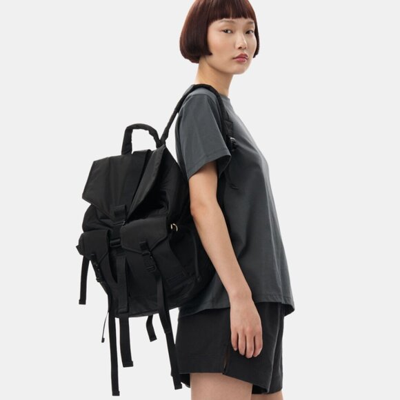 GANNI Black Tech Backpack - Picture 2 of 8